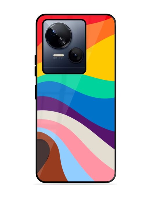 Minimal Pride Art Glossy Metal Phone Cover for Tecno Spark 10 (5G) Zapvi