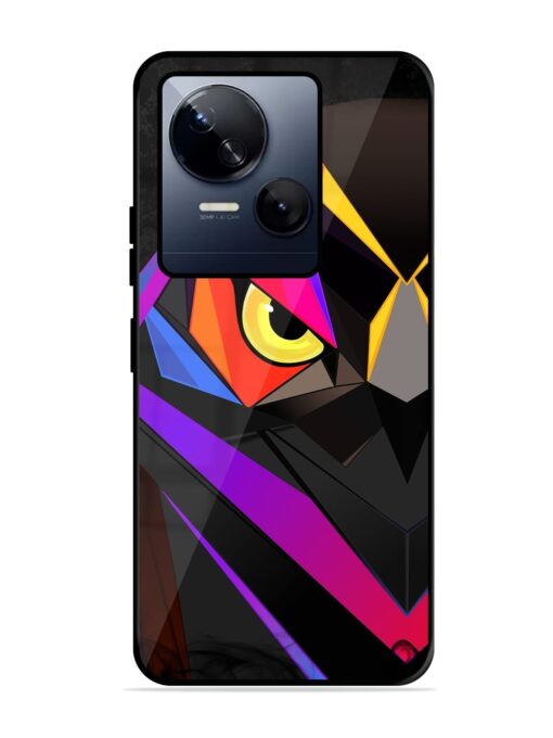 Wpap Owl Glossy Metal Phone Cover for Tecno Spark 10 (5G) Zapvi