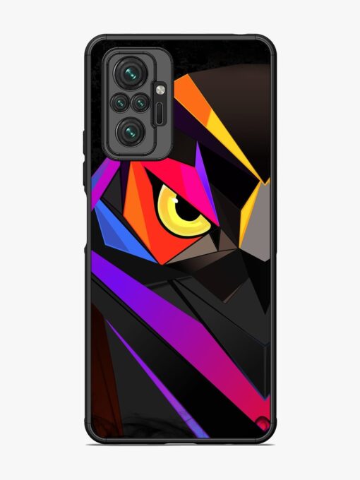 Wpap Owl Glossy Metal Phone Cover for Xiaomi Redmi Note 10 Pro Max Zapvi