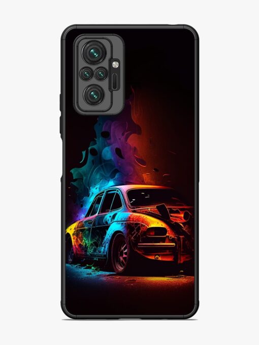 High Classic Car Art Glossy Metal Phone Cover for Xiaomi Redmi Note 10 Pro Max Zapvi