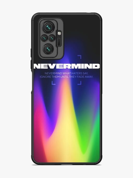 Nevermind Glossy Metal Phone Cover for Xiaomi Redmi Note 10 Pro Max Zapvi