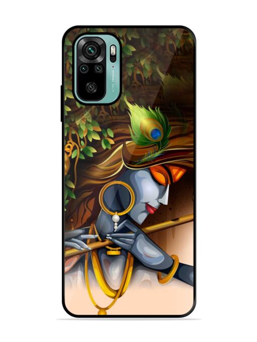 Krishna Glossy Metal Phone Cover for Xiaomi Redmi Note 10S Zapvi