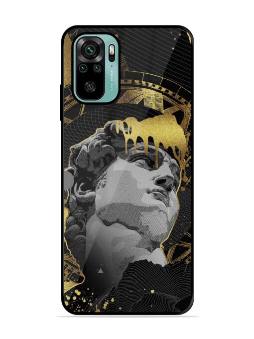 Roman Face Glossy Metal Phone Cover for Xiaomi Redmi Note 10S Zapvi