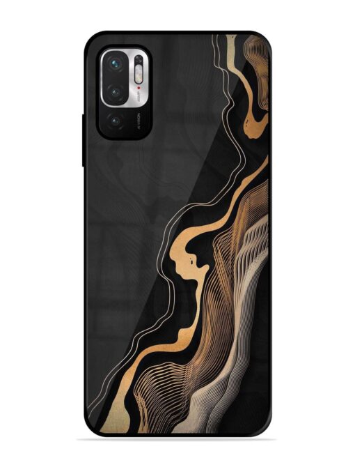 Abstract Art Glossy Metal TPU Phone Cover for Xiaomi Redmi Note 10T (5G) Zapvi