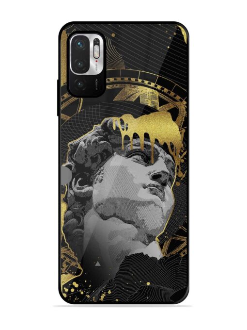 Roman Face Glossy Metal Phone Cover for Xiaomi Redmi Note 10T (5G) Zapvi