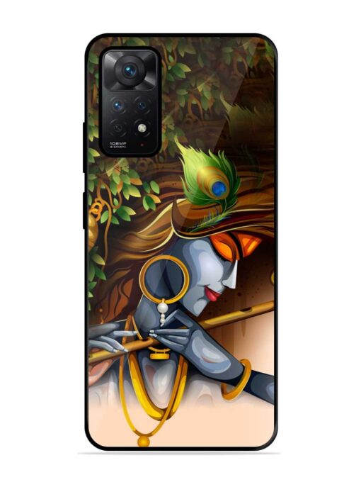 Krishna Glossy Metal Phone Cover for Xiaomi Redmi Note 11 Zapvi