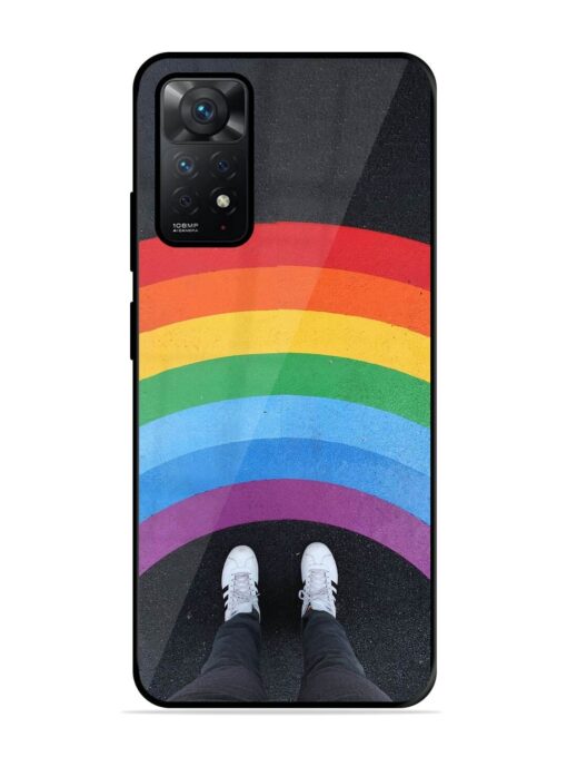 Legs Rainbow Glossy Metal TPU Phone Cover for Xiaomi Redmi Note 11 Zapvi