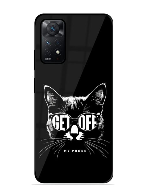 Get Off Glossy Metal TPU Phone Cover for Xiaomi Redmi Note 11 Zapvi