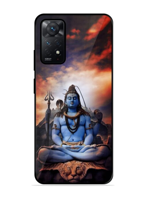 Jai Jai Shiv Glossy Metal Phone Cover for Xiaomi Redmi Note 11 Zapvi