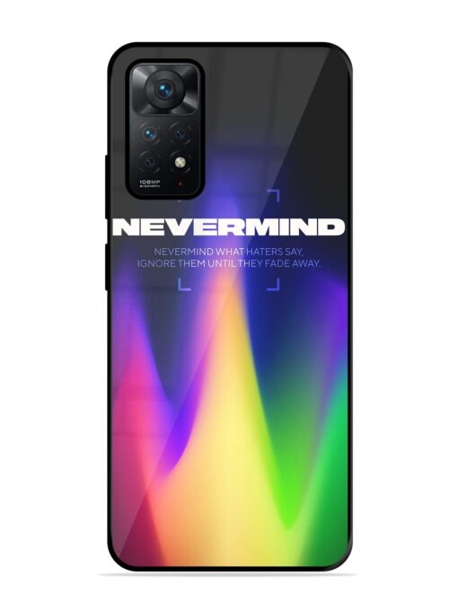 Nevermind Glossy Metal Phone Cover for Xiaomi Redmi Note 11 Zapvi