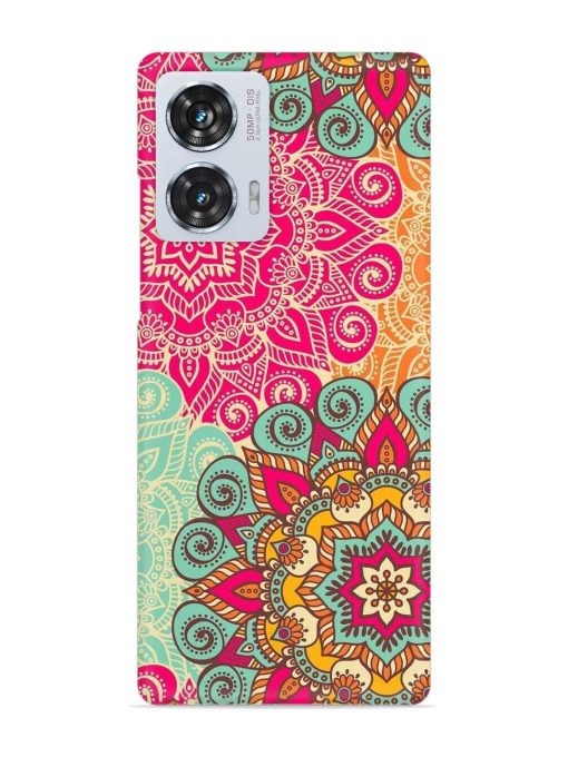 Mandala Seamless Snap Case for Motorola Moto Edge 50 Fusion (5G) Zapvi