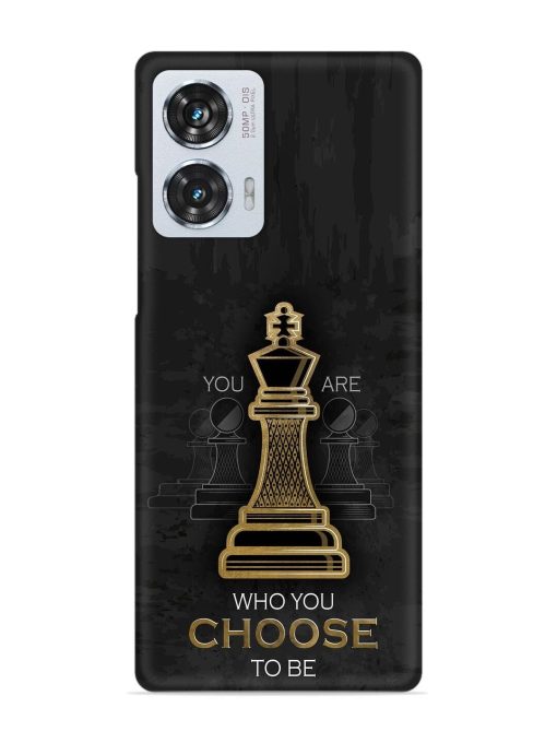 You Are Who Choose To Be Snap Case for Motorola Moto Edge 50 Fusion (5G) Zapvi