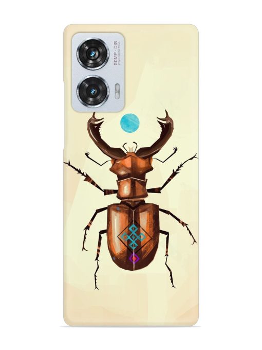 Stag Beetle Vector Snap Case for Motorola Moto Edge 50 Fusion (5G) Zapvi