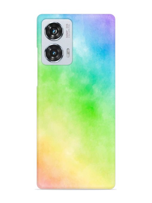 Watercolor Mixture Snap Case for Motorola Moto Edge 50 Fusion (5G) Zapvi