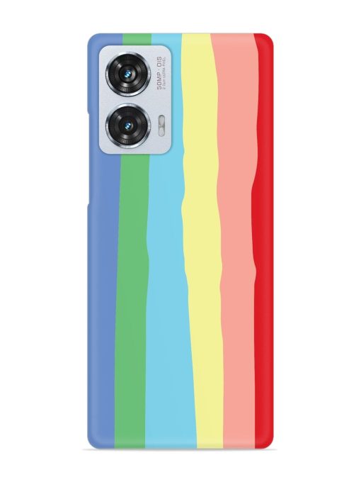 Rainbow Premium Shade Snap Case for Motorola Moto Edge 50 Fusion (5G) Zapvi