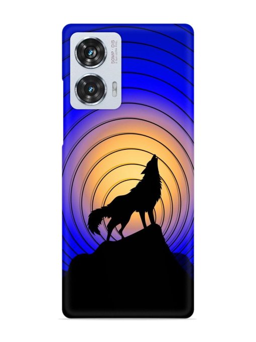 Fox Roaring Design Snap Case for Motorola Moto Edge 50 Fusion (5G) Zapvi