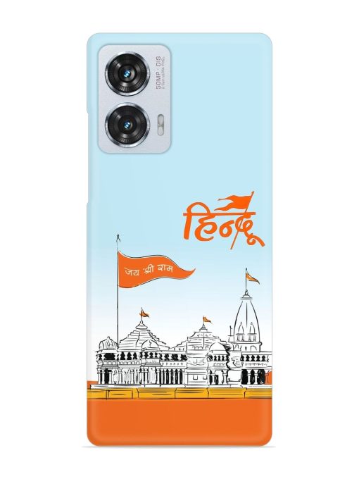 Ram Mandir Hindu Snap Case for Motorola Moto Edge 50 Fusion (5G) Zapvi