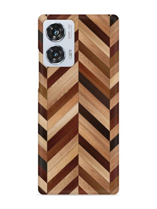 Seamless Wood Parquet Snap Case for Motorola Moto Edge 50 Fusion (5G) Zapvi