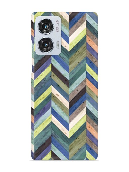 Chevron Random Color Snap Case for Motorola Moto Edge 50 Fusion (5G) Zapvi