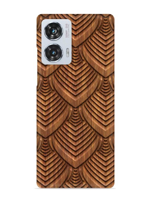 Carved Pattern On Snap Case for Motorola Moto Edge 50 Fusion (5G) Zapvi