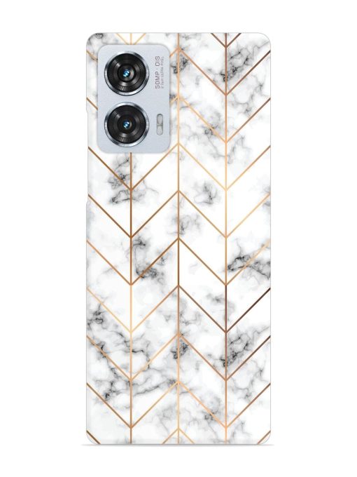 Vector Marble Texture Snap Case for Motorola Moto Edge 50 Fusion (5G) Zapvi