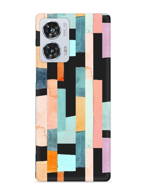 Geometric Seamless Pattern Snap Case for Motorola Moto Edge 50 Fusion (5G) Zapvi