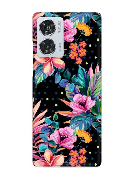 Seamless Floral Pattern Snap Case for Motorola Moto Edge 50 Fusion (5G) Zapvi