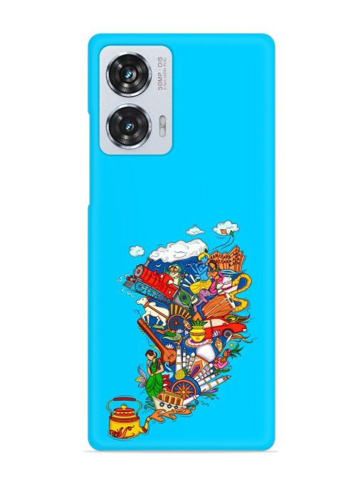 Vector Design Indian Snap Case for Motorola Moto Edge 50 Fusion (5G) Zapvi