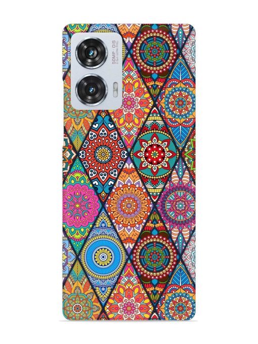 Seamless Tile Pattern Snap Case for Motorola Moto Edge 50 Fusion (5G) Zapvi