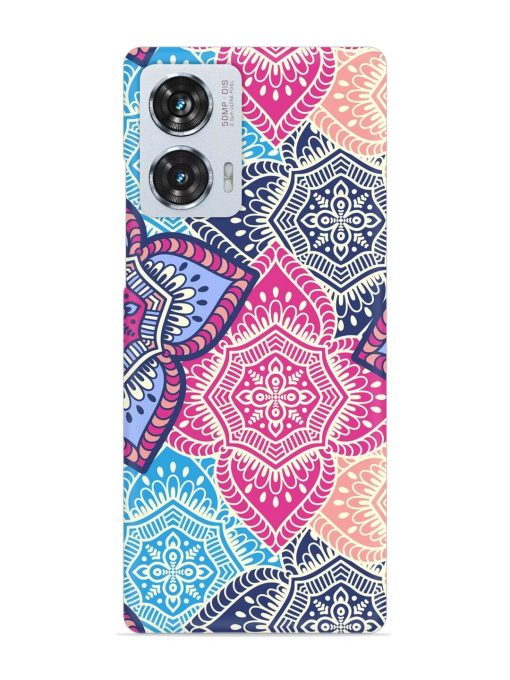 Ethnic Floral Seamless Snap Case for Motorola Moto Edge 50 Fusion (5G) Zapvi