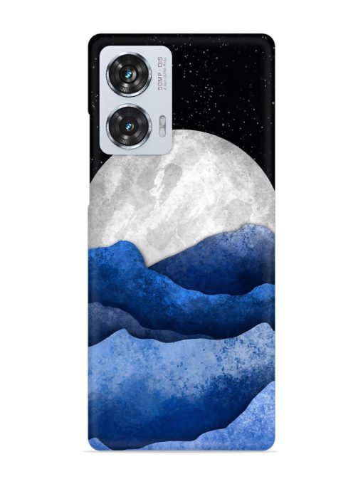 Full Moon Mountain Vector Snap Case for Motorola Moto Edge 50 Fusion (5G) Zapvi