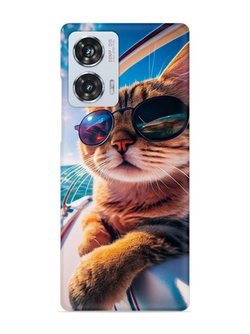 Cat In Style Snap Case for Motorola Moto Edge 50 Fusion (5G) Zapvi