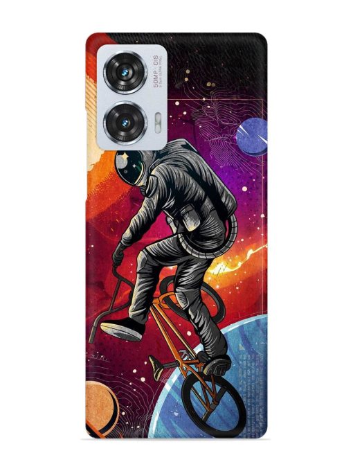 Super Eclipse Bmx Bike Snap Case for Motorola Moto Edge 50 Fusion (5G) Zapvi