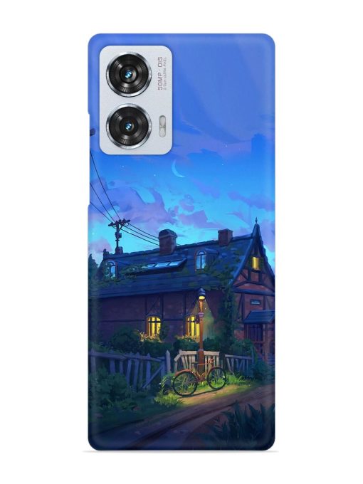 Beautiful Village House Snap Case for Motorola Moto Edge 50 Fusion (5G) Zapvi